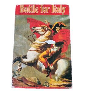 Battle for Italy Avalon Hill Vintage 1983 Napoleon Strategic Hexagon Board Game